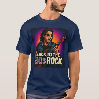 Back to the 80s Rock Neon Legacy Collection friend T-Shirt