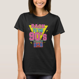 Back To The 90's 1990 Music Disco Retro Party Vint T-Shirt