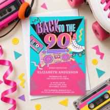 Back to the 90s Birthday Party