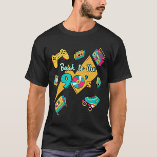 Back To The 90s - Electronic 90's Retro Devices T-Shirt