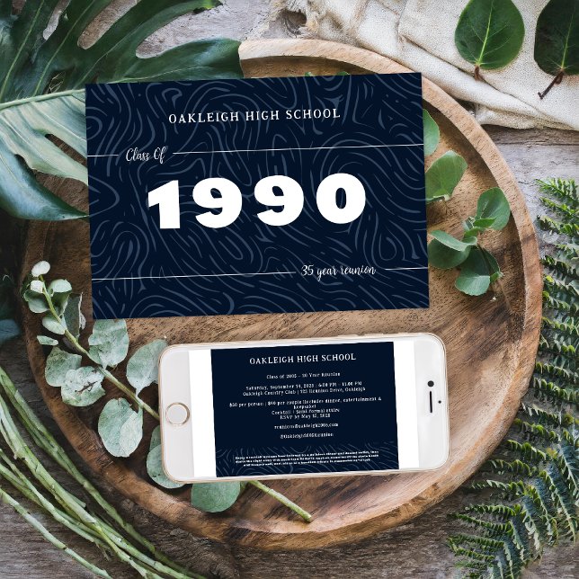 Back to the 90s | School Reunion Party Invitation (Creator Uploaded)