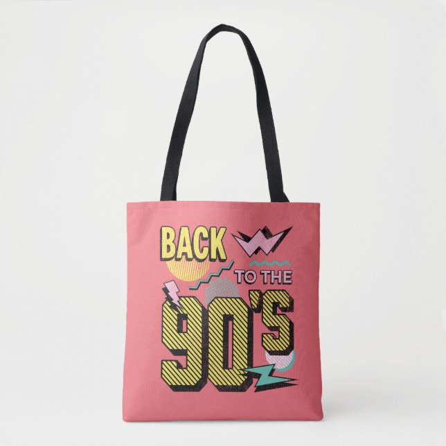 Back to the 90's tote bag (Front)