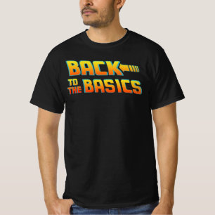 Back To The Basics Costume Fancy Dress Halloween T-Shirt