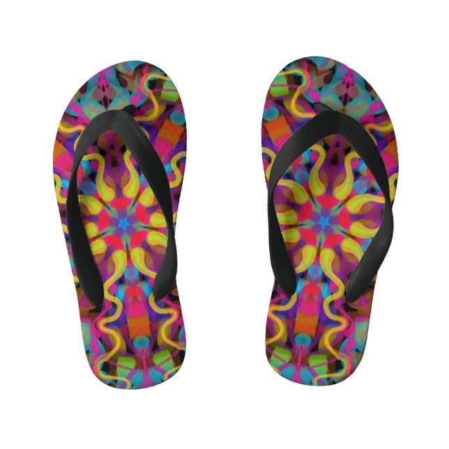 Back to the centre kid's thongs (Footbed)