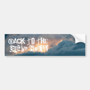 back to the early show bumper sticker