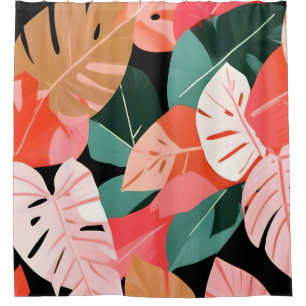 Back To the Tropical Island Shower Curtain