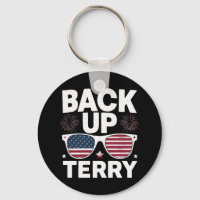 Back Up Terry Funny 4th of July Patriotic Firework