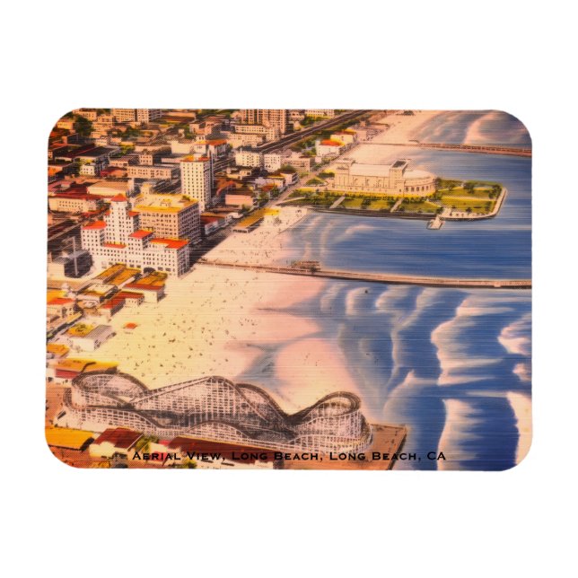 Back When Long Beach, CA Was Golden Magnet (Horizontal)