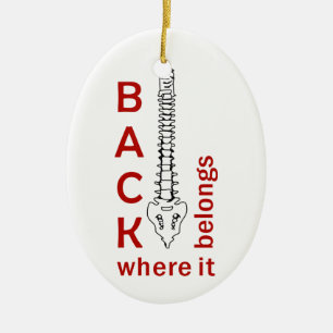 Back Where It belongs Ceramic Ornament