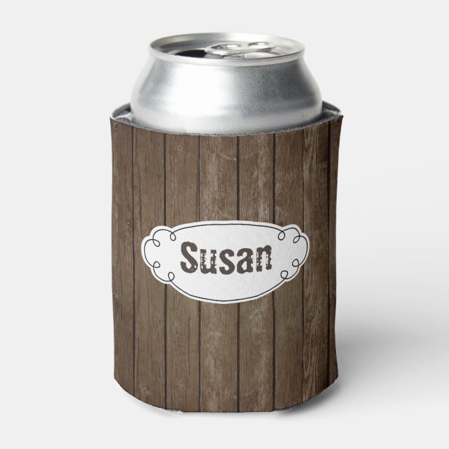 Back Woods Custom Name Can Cooler (Can Front)