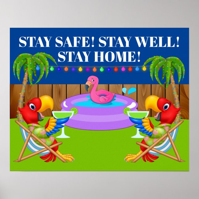 Back Yard Beach Party Poster (Front)