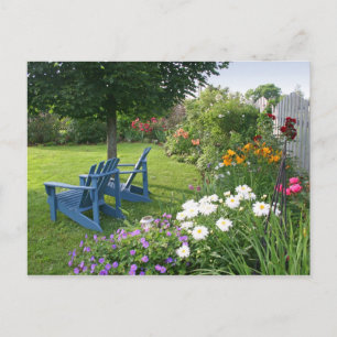 Back Yard Garden Postcard