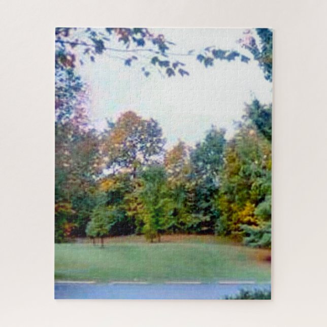 Back Yard Jigsaw Puzzle (Vertical)