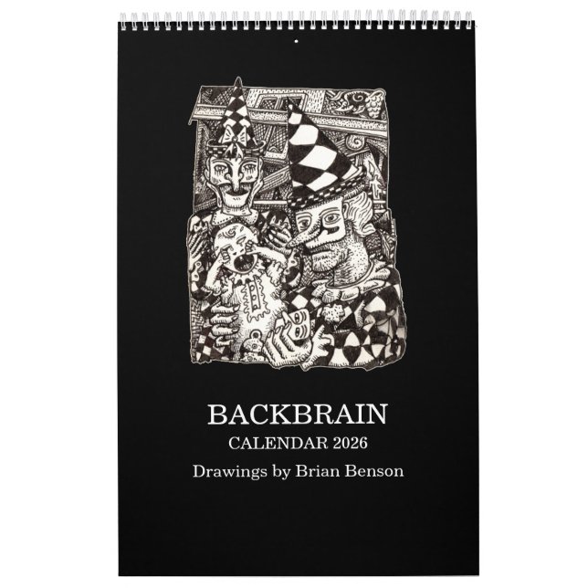 Backbrain Calendar 2026 (Cover)
