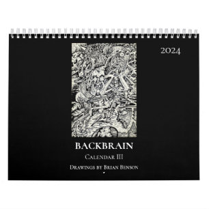Backbrain Calendar III 2024 (Double Page)
