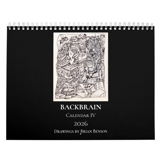 Backbrain Calendar IV 2026 Double-page (Cover)