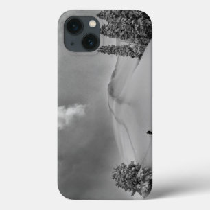 Backcountry Ski Climbers in fresh powder iPhone 13 Case