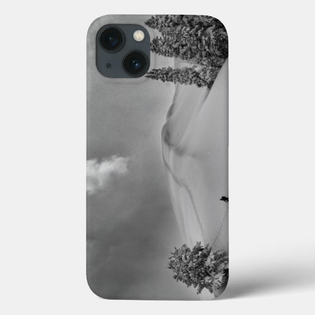 Backcountry Ski Climbers in fresh powder Case-Mate iPhone Case (Back)