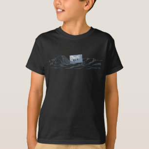 Backcountry Ski, Skier, Ski Touring   T-Shirt