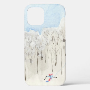 Backcountry Skier iPhone 12 Case