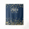 Backdrop 80th Birthday Gold Navy Confetti
