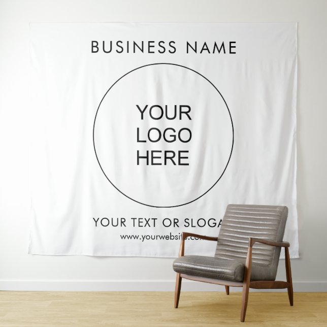 Backdrop Party Event Seminar Logo Extra Large Tapestry (In Situ (Horizontal))