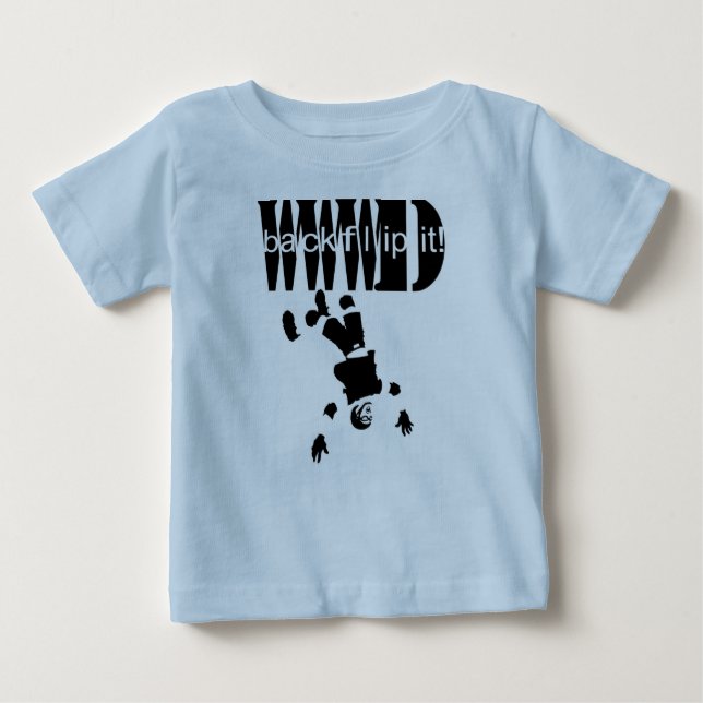 backflipit! Baby Baby T-Shirt (Front)