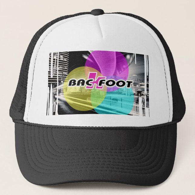BACKFOOT BRAND LOGO  TRUCKER HAT (Front)