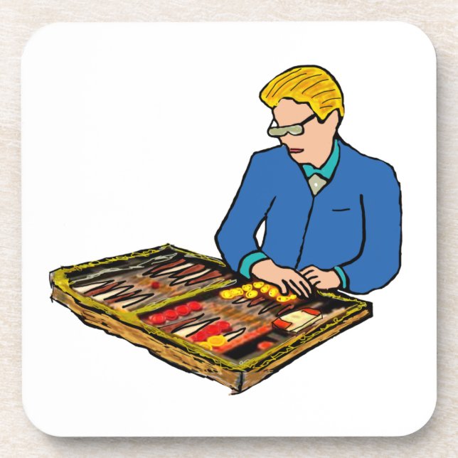 Backgammon Coaster (Front)