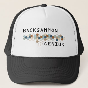 Backgammon Genius Trucker Hat