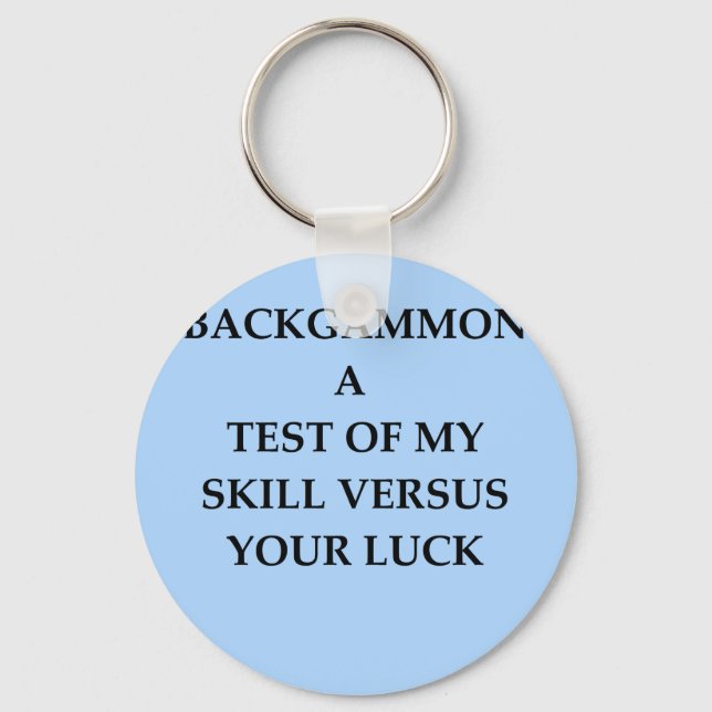 backgammon key ring (Front)