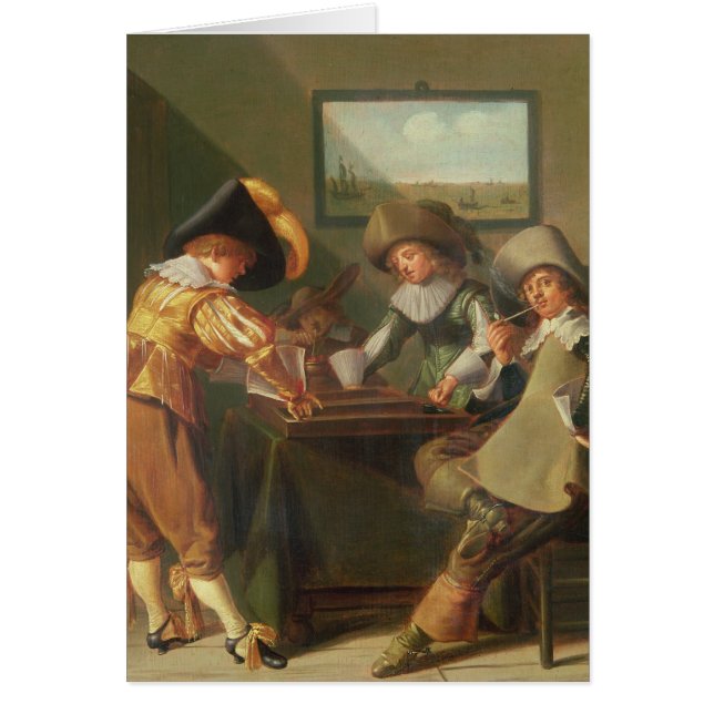 Backgammon Players, 17th century (Front)