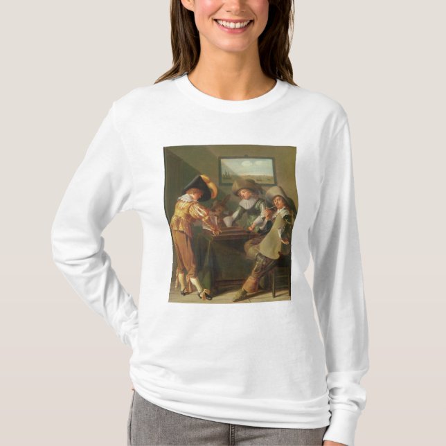 Backgammon Players, 17th century T-Shirt (Front)