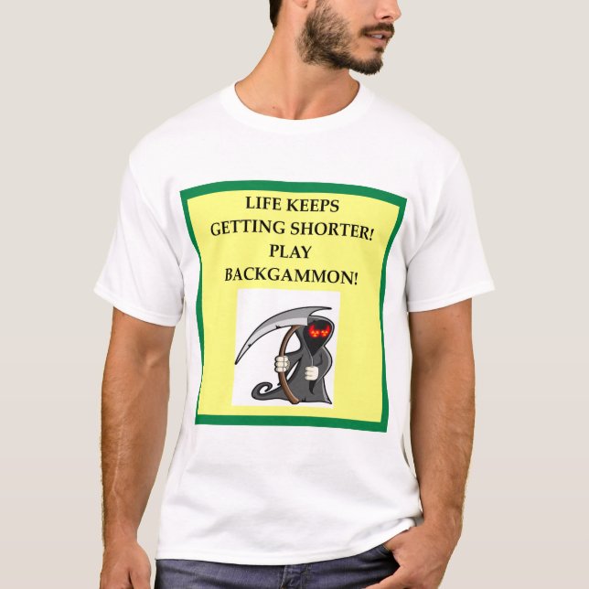 BACKGAMMON T-Shirt (Front)