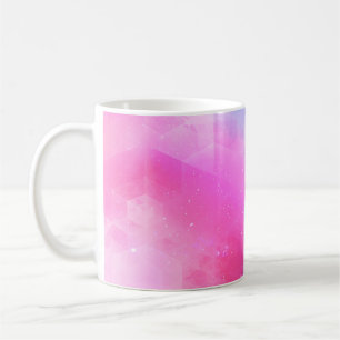 Background abstract futuristic coffee mug