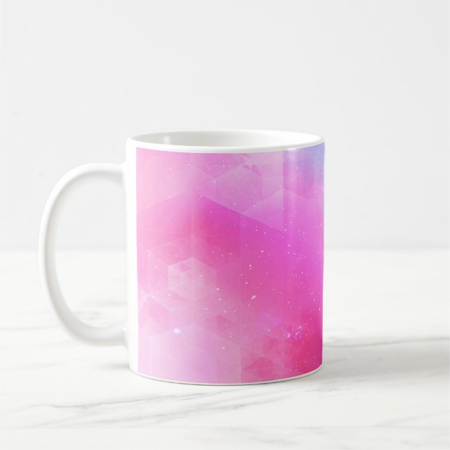 Background abstract futuristic coffee mug (Left)