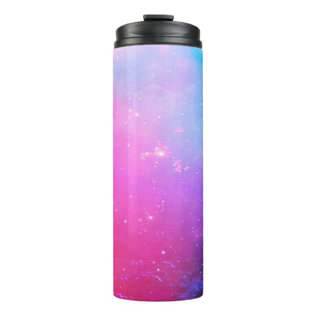 Background abstract futuristic thermal tumbler (Front)