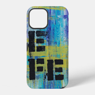 Background abstract graffiti iPhone 12 case
