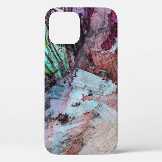 Background Abstract Ink Structure Case-Mate iPhone Case (Back)