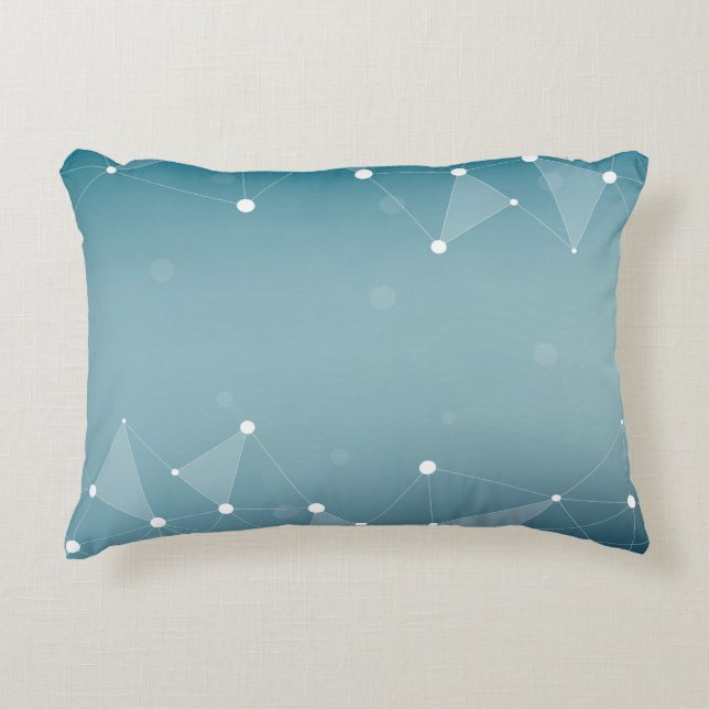 Background abstract line decorative cushion (Front)