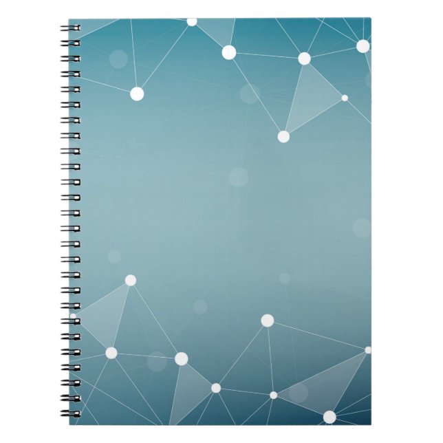 Background abstract line notebook (Front)
