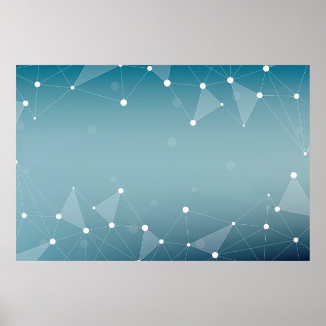 Background abstract line poster (Front)