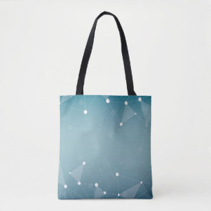 Background abstract line tote bag