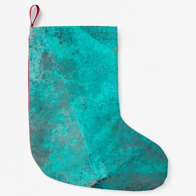 Background abstract wall colourful small christmas stocking (Front)