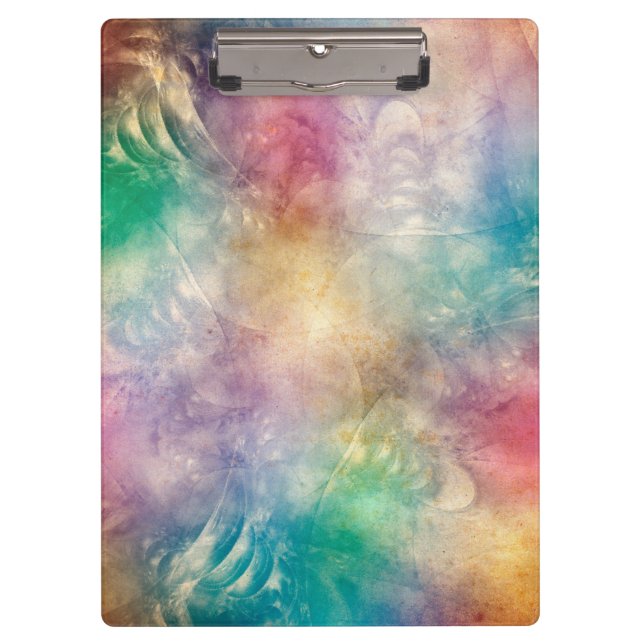 Background Antique Apophysis Fractals I Clipboard (Front)