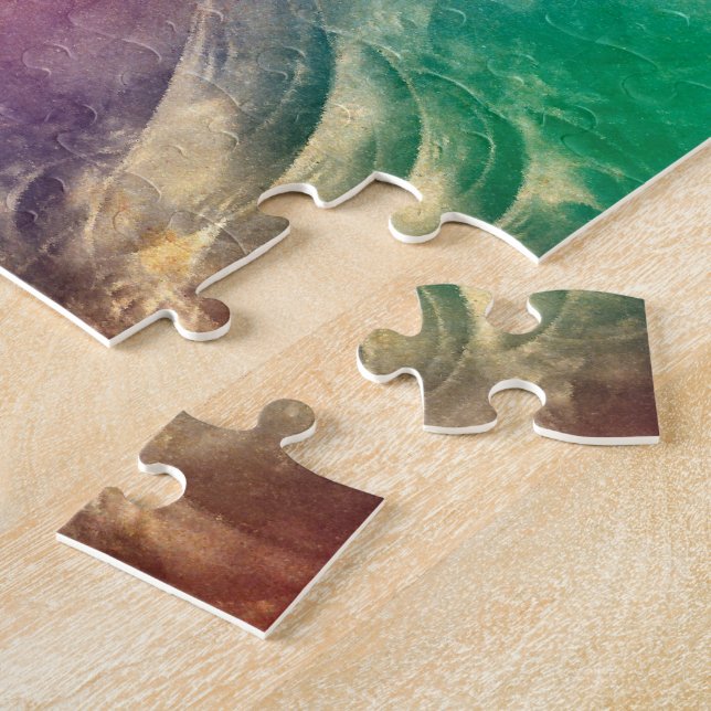 Background Antique Apophysis Fractals I Jigsaw Puzzle (Side)