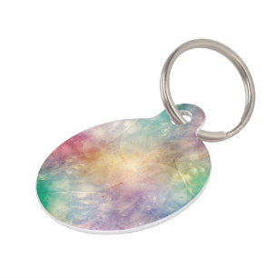 Background Antique Apophysis Fractals I Pet Tag