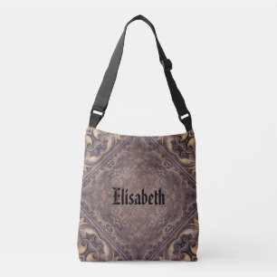 Background - antique design 15 + your ideas crossbody bag