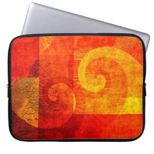 Background Antique Spirals Laptop Sleeve