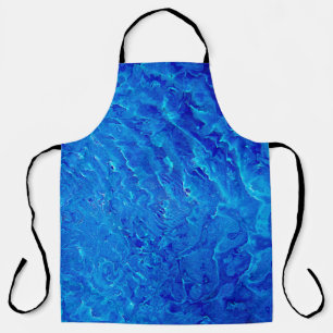 Background art abstract watercolor apron